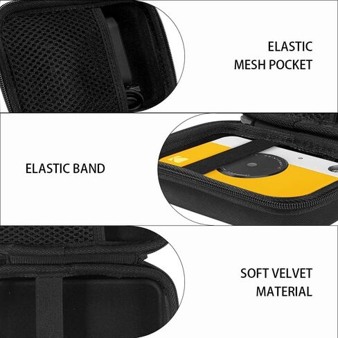 حافظة كاميرا Leayjeen متوافقة مع كاميرا Kodak Printomatic/Kodak Smile الرقمية للطباعة الفورية (الجراب فقط) in Kuwait