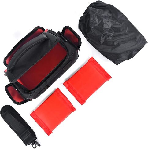 FOSOTO DSLR Camera Shoulder Bag Case Compatible for Canon EOS Rebel T7 T6 4000D 80D 90D 6D Mark II,Nikon D3500 D3400 D5600 D60 D750,Sony SLR and Lenses (Large) in Kuwait