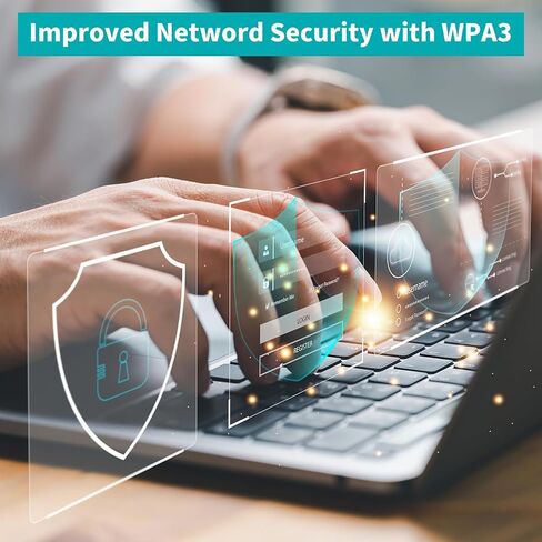 محول WiFi، محول USB WiFi للكمبيوتر المكتبي، محول AX1800 5G/2.4G ثنائي النطاق WiFi 6، محول USB WiFi لاسلكي لـ Window10/11 in Saudi Arabia