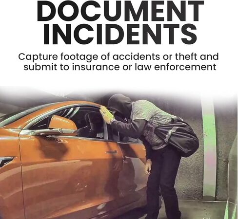 SentryCam for Tesla USB Flash Drive (64GB), USB for Tesla Sentry Mode, Tesla Dash Cam USB Drive for Tesla Model 3/Y/S/X, Must Have Tesla Accessory in Kuwait