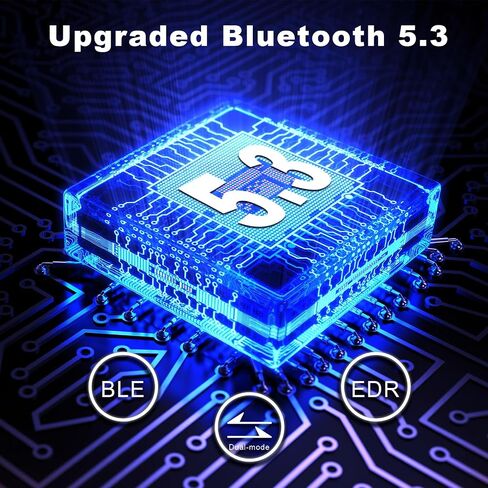 Bluetooth Adapter for PC - Long Range USB Bluetooth 5.3 Dongle (EDR & BLE) - 492FT/150M Wireless Transfer Transmitter Receive for Desktop Laptop, Plug & Play, Supports Windows 11/10/8.1/7 in Saudi Arabia