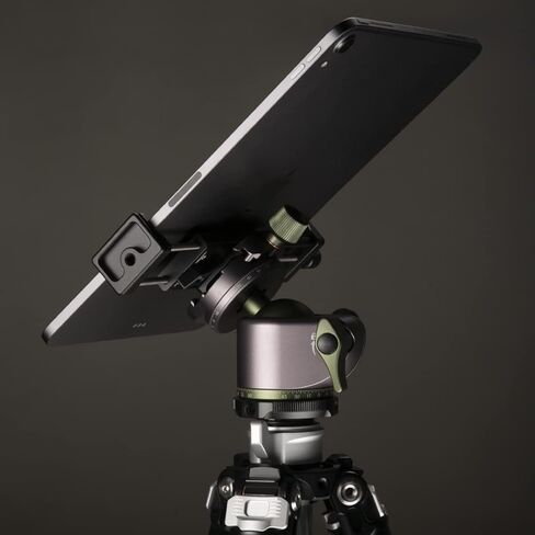 حامل ثلاثي القوائم معدني من زيلنوكس، حامل ثلاثي القوائم ببرغي 1/4 انش، حامل ثلاثي القوائم اركا وRRS سريع الفك، يناسب ايباد 1 2 3 4 5 6 ميني اير برو، محول حامل تابلت عالمي، حامل ايباد لحامل ثلاثي in Kuwait