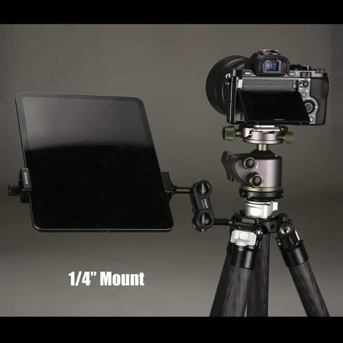 حامل ثلاثي القوائم معدني من زيلنوكس، حامل ثلاثي القوائم ببرغي 1/4 انش، حامل ثلاثي القوائم اركا وRRS سريع الفك، يناسب ايباد 1 2 3 4 5 6 ميني اير برو، محول حامل تابلت عالمي، حامل ايباد لحامل ثلاثي in Kuwait