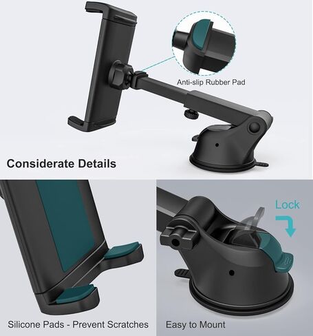 حامل تابلت لتابلوه السيارة، حامل ايباد للسيارة من تيليسكوبستانج in Kuwait