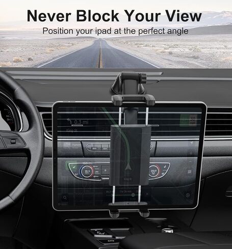 حامل تابلت لتابلوه السيارة، حامل ايباد للسيارة من تيليسكوبستانج in Kuwait