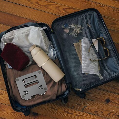 حامل تابلت قابل للتعديل من سي ان ايه كيه دي جي، حامل تابلت للمكتب متوافق مع ايباد برو 9.7، 10.5، 12.9، ايباد اير ميني 4 3 (6-13 انش) - فضي in Kuwait