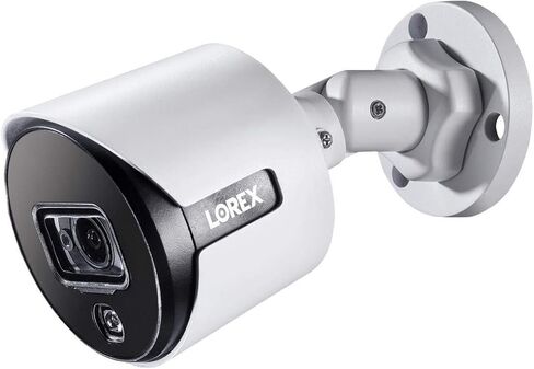كاميرا Lorex C881DA 4K Ultra HD تناظرية نشطة للردع الأمني ​​مع رؤية ليلية ملونة، 2.8 مم، 135 قدم IR NV، IP67، أبيض، (الكاميرا فقط) (متجددة) in Saudi Arabia