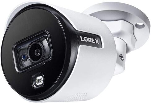 كاميرا Lorex C881DA 4K Ultra HD تناظرية نشطة للردع الأمني ​​مع رؤية ليلية ملونة، 2.8 مم، 135 قدم IR NV، IP67، أبيض، (الكاميرا فقط) (متجددة) in Saudi Arabia