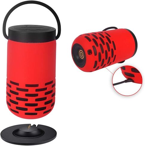 حافظة حمل مرنة من Zaracle وغطاء حماية للأكمام لجهاز Bose المحمول المنزلي/سماعات بلوتوث ذكية (أسود) in Kuwait