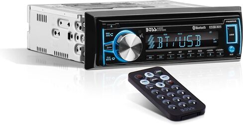 BOSS Audio Systems 750BRGB Single DIN Bluetooth Car Stereo, USB, AUX Input in Kuwait
