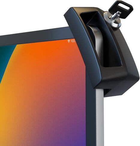 حامل مشبك للكمبيوتر اللوحي - حامل CTA شديد التحمل لجهاز iPad الجيل العاشر 10.9 بوصة - iPad 7th/8th/ 9th Gen 10.2 بوصة - Surface Pro 4 - Surface Go 3 وأجهزة لوحية أخرى مقاس 7-13 بوصة - أسود (PAD-) هجت) in Kuwait