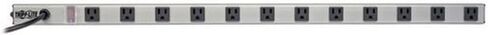 Tripp Lite 12 Outlet Bench & Cabinet Power Strip, 36 in. Length, 20A, 15ft Cord with 5-20P Plug (PS361220),Black/Gray in Saudi Arabia
