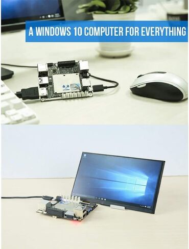 LattePanda - جهاز كمبيوتر صغير قوي يعمل بنظام التشغيل Windows 10 بسعة 4 جيجابايت/64 جيجابايت مع إصدار V1.0 لترخيص المؤسسة in Kuwait