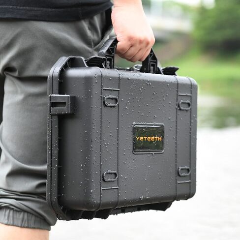 YETEETH Mini 3 Pro/Mini 3 Hard Case, Waterproof Pressure Resistant Carrying Case for DJI Mini 3 Pro/Mini 3 Accessories - Fits Latest DJI RC (Not Included Neck Strap) in Kuwait