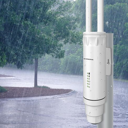 WONLINK موسع واي فاي خارجي عالي الطاقة نقطة وصول واي فاي لاسلكية مع PoE، نطاق مزدوج 5 جيجا هرتز 1200 ميجا بايت في الثانية موسع نطاق واي فاي خارجي طويل المدى مكرر إشارة واي فاي مع منفذ إيثرنت in Kuwait