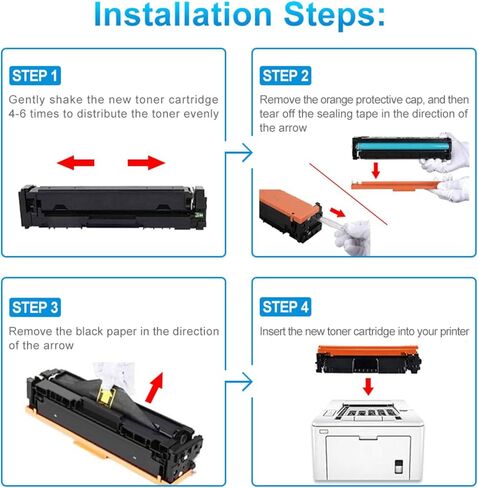 استبدال خرطوشة الحبر 057 المتوافقة مع CLYWENSS لخرطوشة الحبر Canon 057 CRG-057 للاستخدام مع طابعة Canon ImageCLASS MF445dw LBP226dw LBP228dw LBP227dw MF448dw (عبوتان) in Kuwait