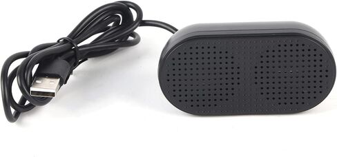 سماعات كمبيوتر محمولة، مكبر صوت مكتبي سلكي يعمل بمنفذ USB، مكبر صوت صغير للكمبيوتر الشخصي لشاشة الكمبيوتر المحمول للكمبيوتر المكتبي، التوصيل والتشغيل، متوافق مع أنظمة التشغيل Windows وmacOS ونظام Chrome OS وما إلى ذلك in Kuwait