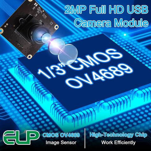 ELP 2MP وحدة كاميرا USB عالية السرعة للكمبيوتر 1080P Mini UVC USB2.0 لوحة كاميرا ويب CMOS OV4689 فيديو CCTV كاميرا كمبيوتر صناعية للكمبيوتر المحمول إطار عالي 260 إطارًا في الثانية 120 إطارًا في الثانية 60 إطارًا في الثانية كاميرا Lightburn in Saudi Arabia