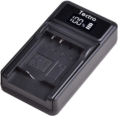 Tectra 2 Pack LI-50B D-LI92 Batteries and LED USB Charger Compatible with Olympus VR-340 1010 1020 1030SW Tough 6000 6020 8000 8010 MJU 1010 1020 TG 610 620 630 810 XZ-1 XZ-10 in Kuwait