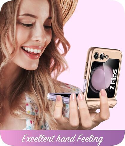 حافظة i-Blason Cosmo لهاتف Samsung Galaxy Z Flip 5 مع حماية مفصلية، [واقي شاشة أمامي مدمج] حافظة واقية أنيقة ونحيفة (أخضر) in Kuwait
