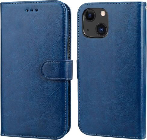 Bocasal Detachable Wallet Case Card Holder for iPhone 13 Mini, Brown in Kuwait
