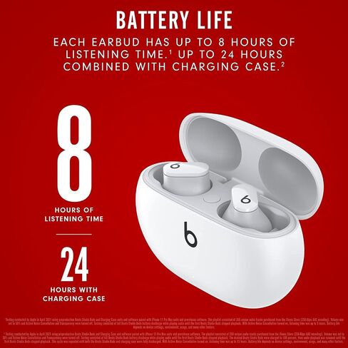 Beats Studio Buds Totally Wireless Noise Cancelling Earphones - Black (Renewed) in Saudi Arabia