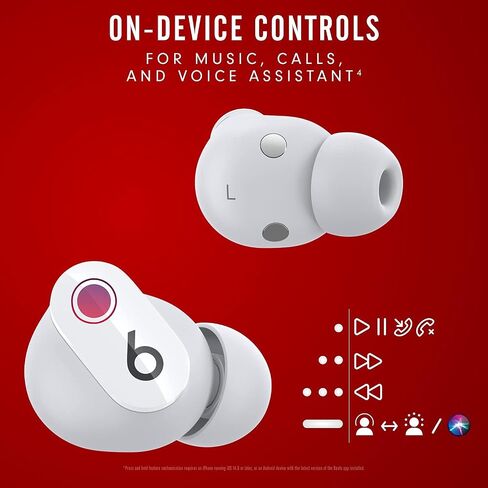 Beats Studio Buds Totally Wireless Noise Cancelling Earphones - Black (Renewed) in Saudi Arabia