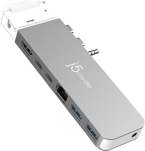 j5create 4K60 Elite Pro USB4 Hub- 4K60 HDMI, USB4 @40Gbps, 2X USB-A 3.2 Gen 2 Ports, USB-C 3.2 Gen 2 Port, Gigabit Ethernet, Designed for MacBook 2021/2022 Pro/Air (JCD395) in Saudi Arabia