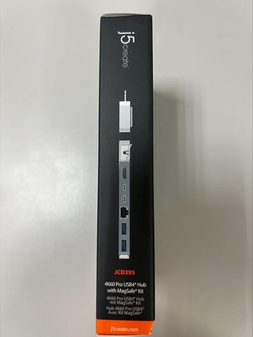 j5create 4K60 Elite Pro USB4 Hub- 4K60 HDMI, USB4 @40Gbps, 2X USB-A 3.2 Gen 2 Ports, USB-C 3.2 Gen 2 Port, Gigabit Ethernet, Designed for MacBook 2021/2022 Pro/Air (JCD395) in Saudi Arabia