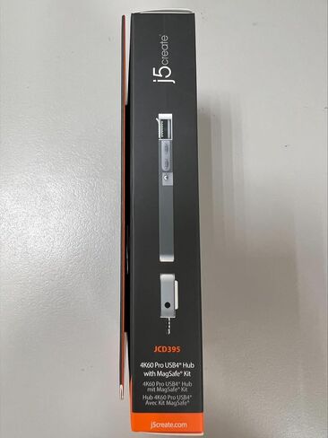 j5create 4K60 Elite Pro USB4 Hub- 4K60 HDMI, USB4 @40Gbps, 2X USB-A 3.2 Gen 2 Ports, USB-C 3.2 Gen 2 Port, Gigabit Ethernet, Designed for MacBook 2021/2022 Pro/Air (JCD395) in Saudi Arabia