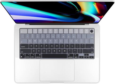 Batianda Premium Gradient Color Keyboard Cover for M2 Chip MacBook Air 15 inch 2023 & MacBook Air 13.6" 2022 Model A2681 Soft-Touch Silicone Protective Skin,Gradient Green in Kuwait