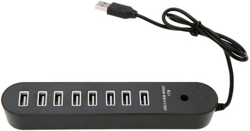 axGear Aluminum 4 Port USB 3.0 Hub 5Gbps High Speed Mini Portable Adapter for PC Laptop in Saudi Arabia