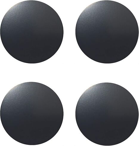 SALEX Replacement Metal Plates Set 16 Pack for Magnetic Car Mount. Kit of 16 Magnets for Back of Phone Case. Black Rectangular Iron Stickers Without Holes Discs. 3M Adhesive Backing Steel Sheets. in Kuwait