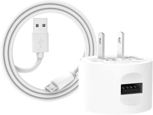 سلك طاقة USB صغير 10 واط مناسب لـ Google Nest Cam داخلي سلك الطاقة مهايئ شاحن العرض (غير مناسب لـ USB C) in Saudi Arabia