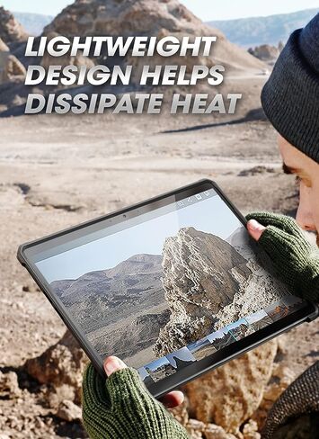 حافظة سلسلة SUPCASE Unicorn Beetle Pro لجهاز Microsoft Surface Pro 9 (2022)، مع حافظة واقية متينة بمسند مدمج متوافقة مع لوحة مفاتيح النوع (أسود) in Saudi Arabia