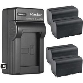 Kastar 1-Pack NP-F750 / NP-F770 Battery and AC Wall Charger Replacement for YongNuo YN1200 PRO-LED Video Light, YN300, YN300-III LED Pro Video Light, YN600 LED Video Light, YN600L II LED Video Light in Saudi Arabia
