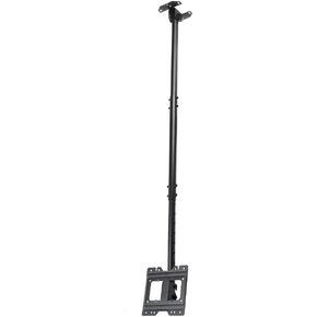 Monoprice Specialty Ceiling Mounted TV Wall Mount Bracket Extra Long Extension Range to 62.6" for 23" to 43" TVs up to 110lbs, Max VESA 200x200 in Saudi Arabia