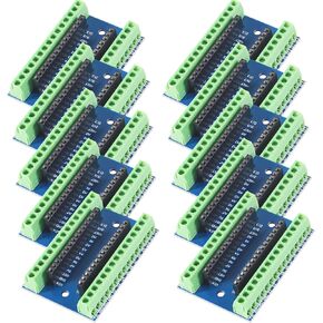 AITRIP 6 قطعة نانو المسمار محطة محول درع لوح تمديد نانو V3.0 AVR ATMEGA328P-AU وحدة in Kuwait