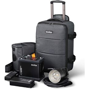 حزمة طاقة Godox AD1200Pro 1200Ws TTL، وقت إعادة التدوير 0.01-2 ثانية، يمكن أن تمنع ضوء الشمس في بيئة التصوير بالضوء الساطع في الهواء الطلق، مع مزامنة HSS عالية السرعة في أي وقت وفي أي مكان in Kuwait