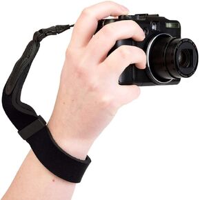 OP/TECH USA Mirrorless Neoprene Camera Wrist Strap (Steel) in Saudi Arabia