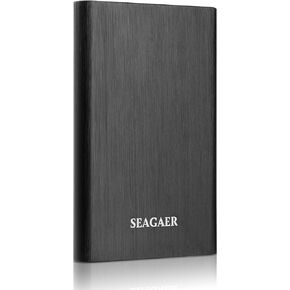 Intertest 500GB Portable External Hard Drive USB3.0 Ultra Slim 2.5" HDD for PC, Mac, Laptop, Chromebook, Xbox One, Xbox 360, PS4 (Black) in Kuwait