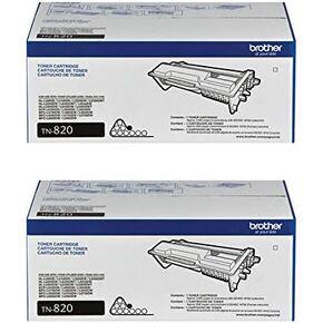 Brother Genuine Toner Cartridge, TN820, Replacement Black Toner, Page Yield Up to 3, 000 Pages, Amazon Dash Replenishment Cartridge