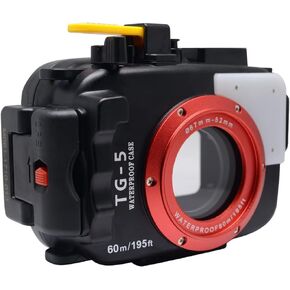 Mcoplus 67mm Lens Mount Adapter, 67mm Diopter Filter Ring Clamp Waterproof Underwater Housing Adapter for 67mm Filter or Fisheye Lens, Compatible with Sony, Canon, Olympus, Nikon, Fujifilm