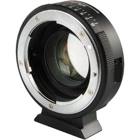 VILTROX 0.71x Speed Booster Lens Mount Adapter Compatible with Nikon F-Mount to M4/3 m43 Camera, D or G-Type Lens to Micro Four Thirds Camera, Manual Infinity Focus (NF-M43X) in Kuwait