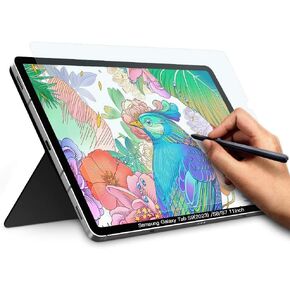 PYS مثل واقي الشاشة الورقي لجهاز Samsung Galaxy Tab A8 2022 10.5 بوصة (SM-X200/X205/X207)، واقي شاشة Samsung Galaxy Tab A8 مضاد للوهج/اللمس الحساس/مضاد لبصمات الأصابع/خالي من الفقاعات، غير لامع