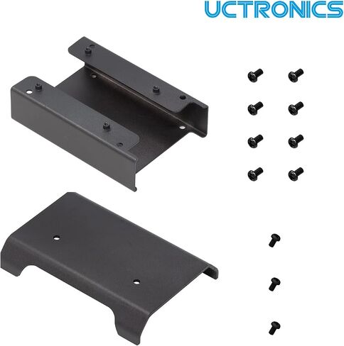 UCTRONICS for Raspberry Pi SSD Case, Supports 2 Units of 2.5" SSD and Pi 5, 4, 3B/3B+ and Other B Models in Saudi Arabia