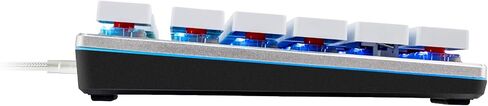 Cooler Master SK650 White Limited Edition Mechanical Keyboard with Cherry MX Low Profile RGB Switches in Brushed Aluminum Design, Full in Kuwait