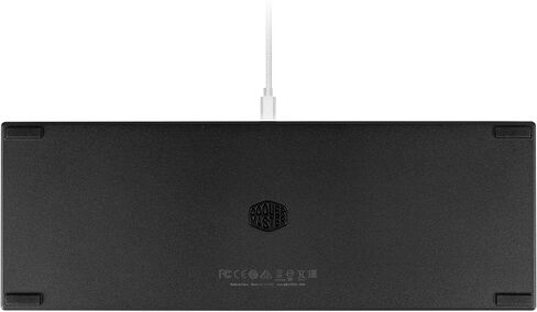 Cooler Master SK650 White Limited Edition Mechanical Keyboard with Cherry MX Low Profile RGB Switches in Brushed Aluminum Design, Full in Kuwait