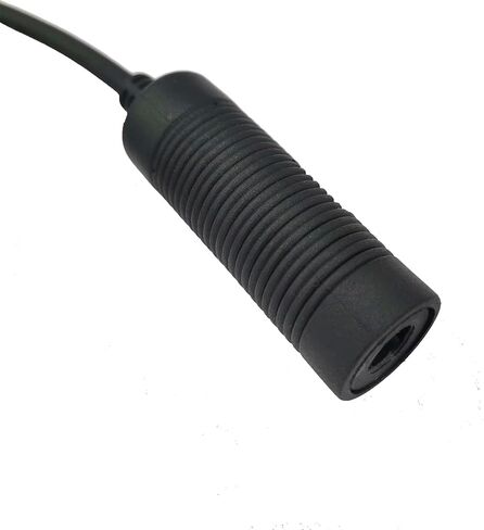 Pdflie Helicopter Headset Replacement Cable Coiled Extension Wire with U-174/U 7.0 mm Civilian Plug Connect to Aircraft Headphone Microphone Earpiece(Black,Wired,Civilian Wiring) in Saudi Arabia