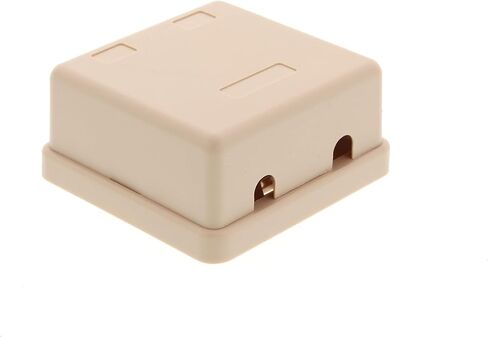 صناديق التثبيت السطحي لـ Networx Keystone Jack (4 منافذ، أبيض) in Kuwait